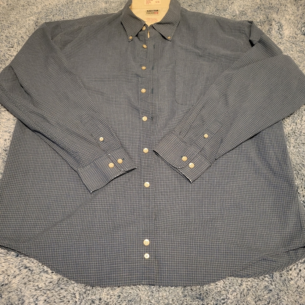 Haggar button up long sleeve xl